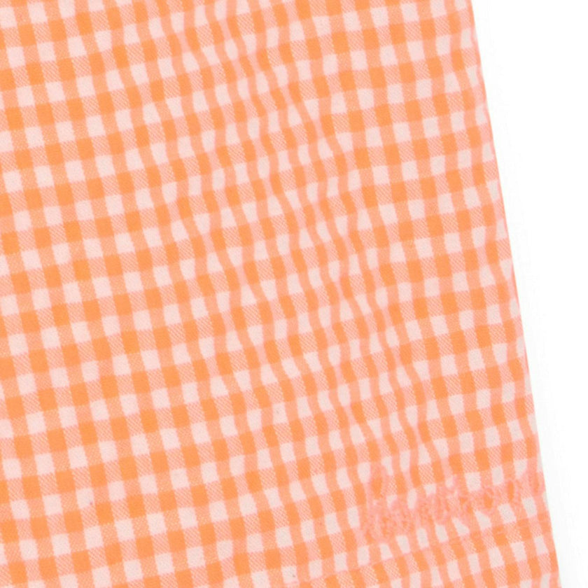 BONTON Nonna Dress - Carreau Fluo