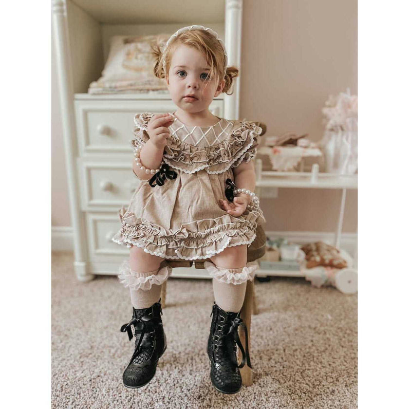 Ashlyn Linen Top and Shorts Set
