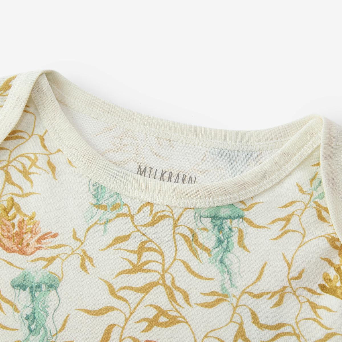 Under the Sea Organic Cotton Long Sleeve One Piece
