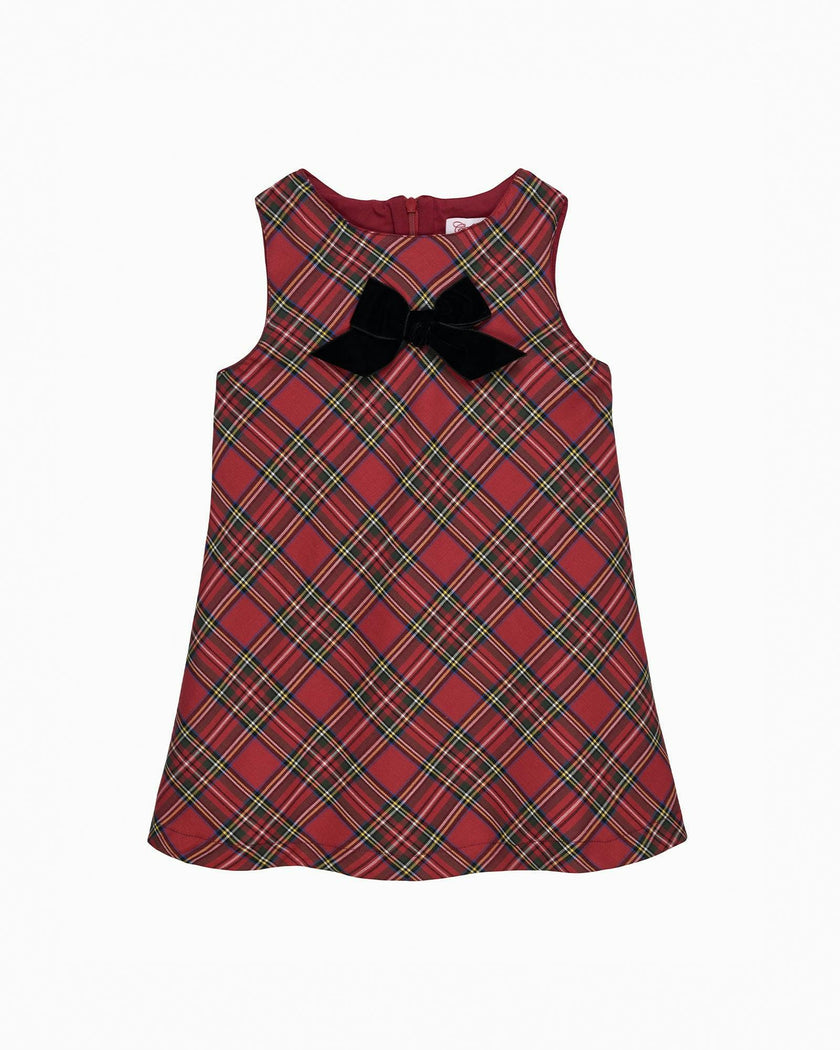 Isla Plaid Pinafore