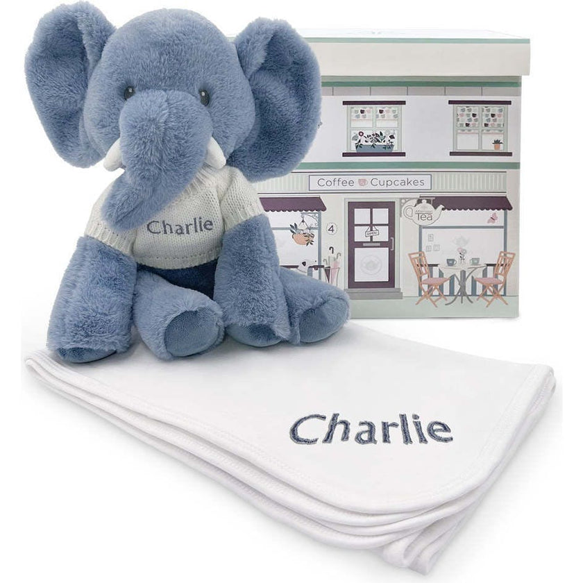Personalized Esme Soft Toy With Snuggle Wrap