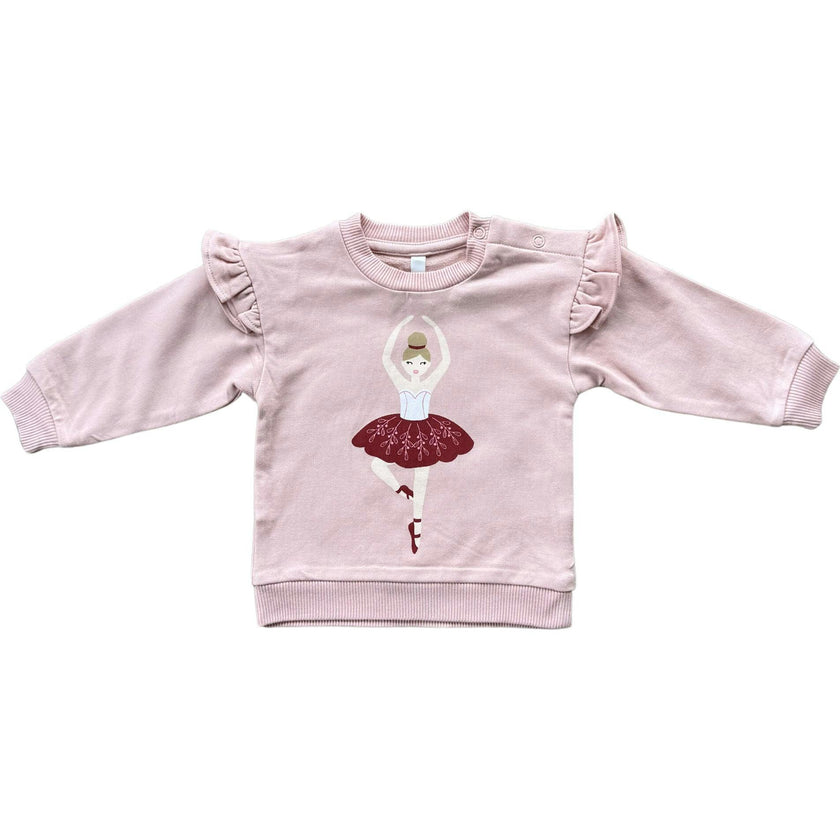 Ruffle Sweatshirt Ballerina