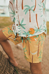 PALMERAS AMARILLO - SWIMSHORTS