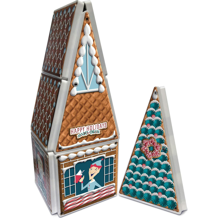 Gingerbread Advent Calendar Magna-Tiles Structure Set