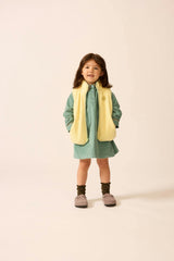 Polar Fleece Vest in Pale Yellow