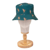 Reversible Bucket Hat – Pals in Print Collection: Skating Sloths