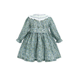 Green Laurel Smocked Dress