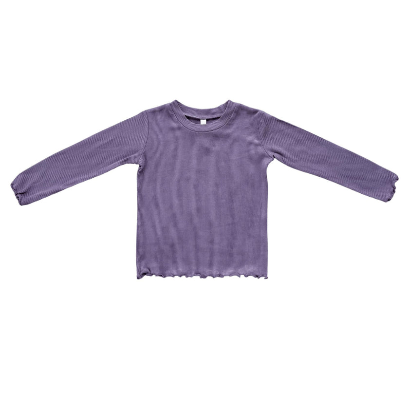 Girl's Lettuce Hem Tee
