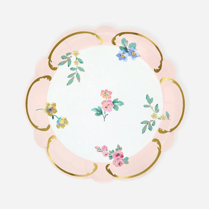 Rococo Posy Side Plates