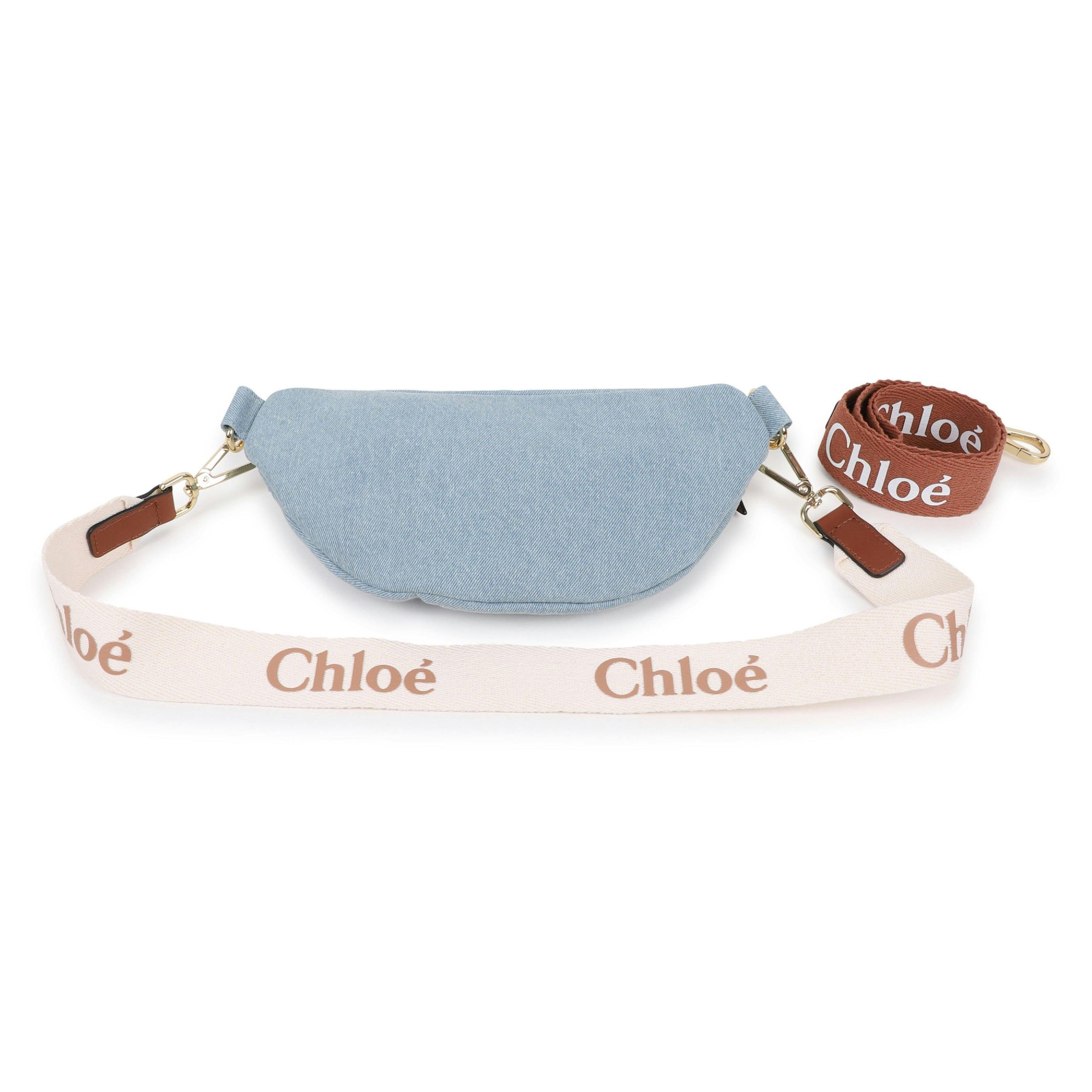 Light Blue Chloé Denim Crossbody Bag