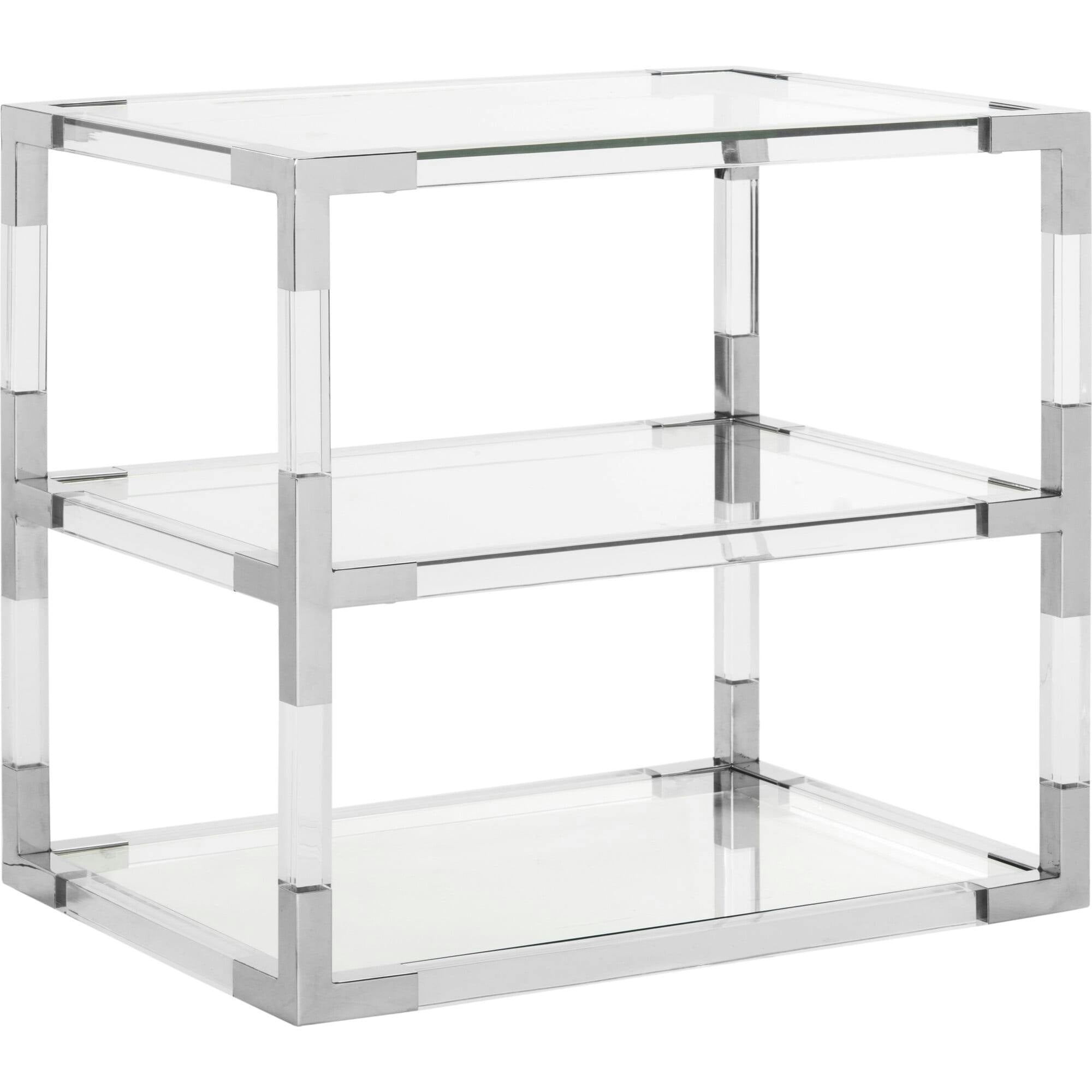 Louisa Acyrlic End Table