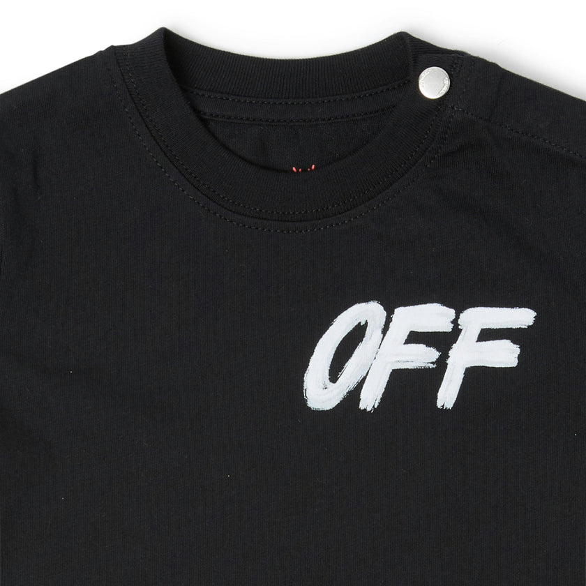 Black Shared Logo T‑Shirt