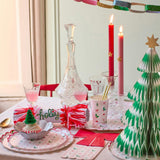 Festive Icon Stripes Dinner Plates