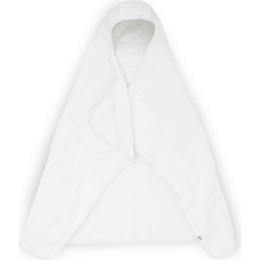 Toddler Hooded Towel - White