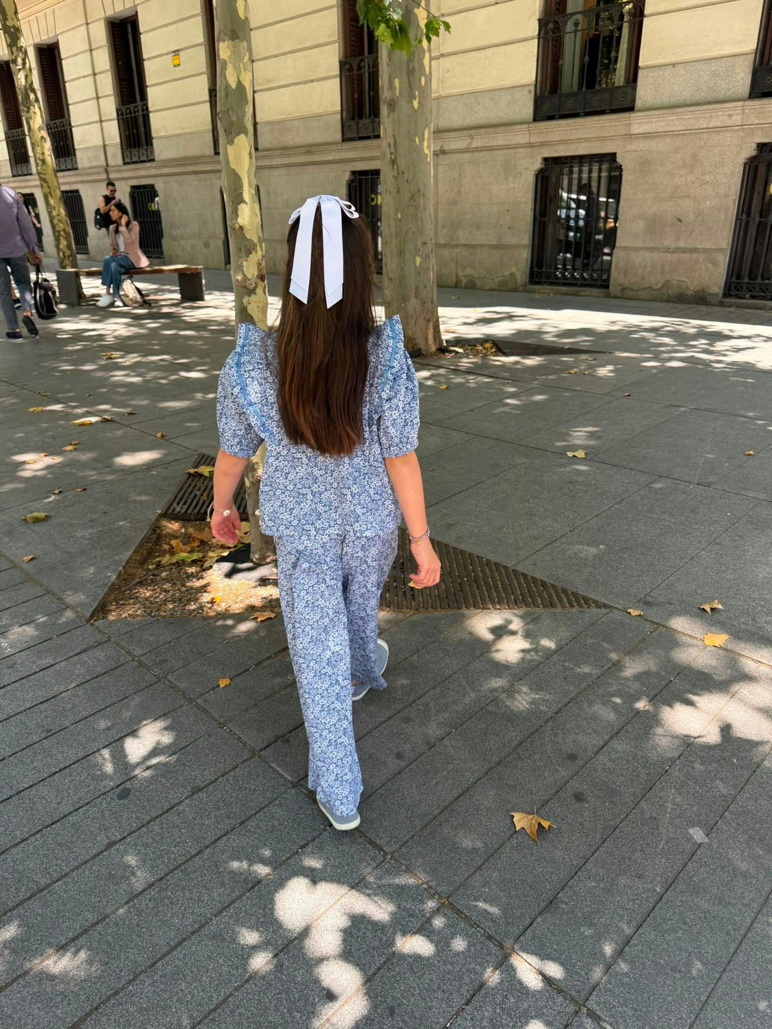 Flor Azul Trouser Set