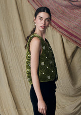 Gigi Gilet Green