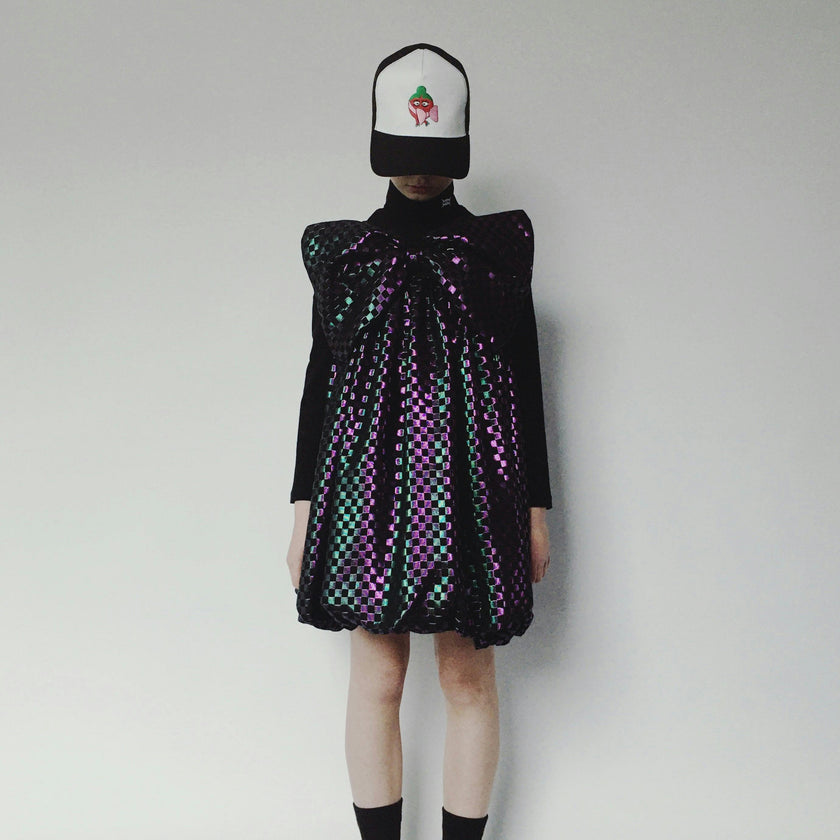CAROLINE BOSMANS Disco Bow Dress
