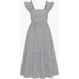 The Ellie Nap Dress - Black/Sand Gingham