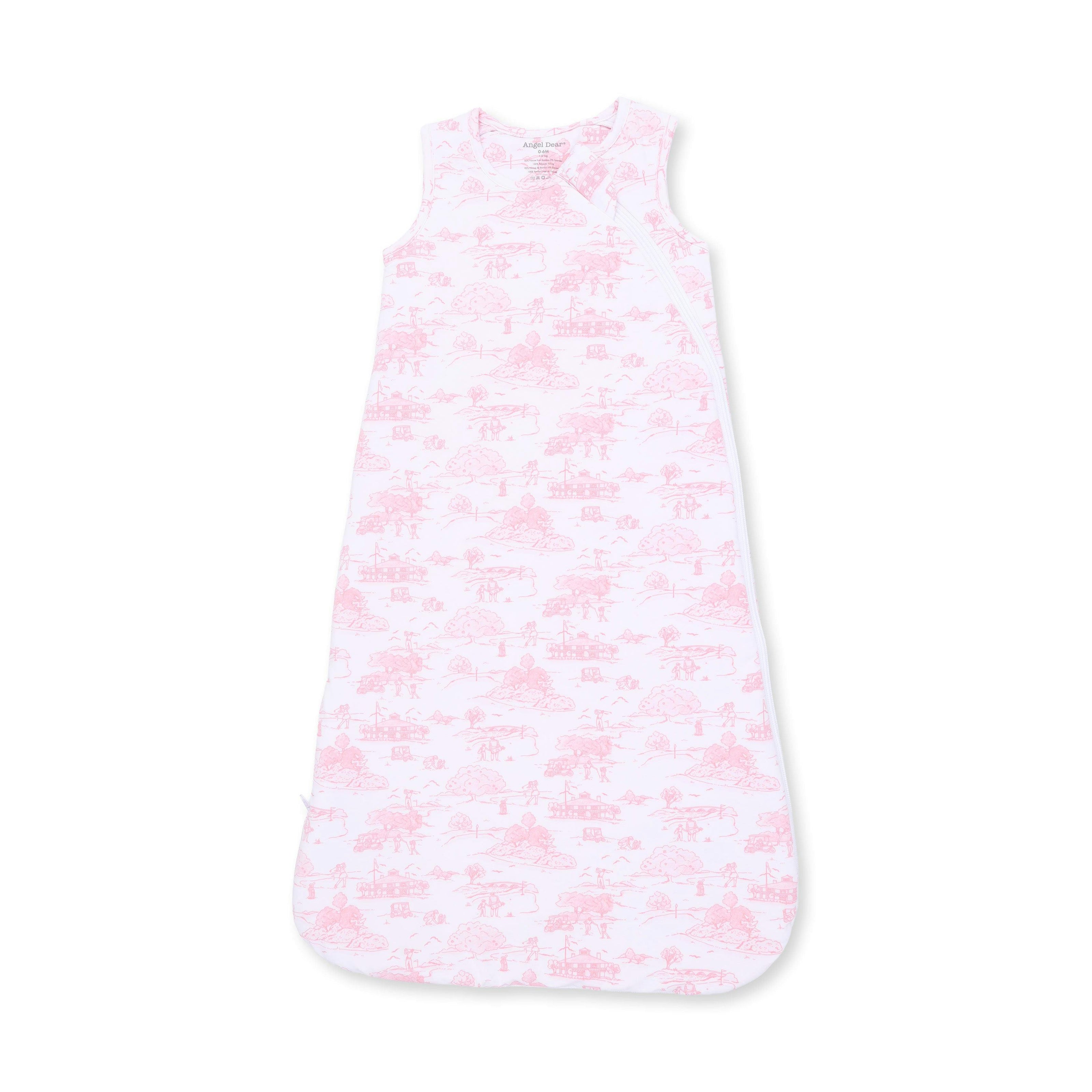 Golf Toile Pink - Sleep Bag