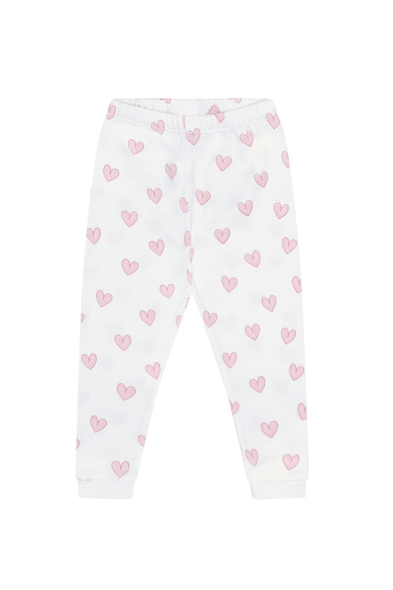 Pink Heart Print Pajama