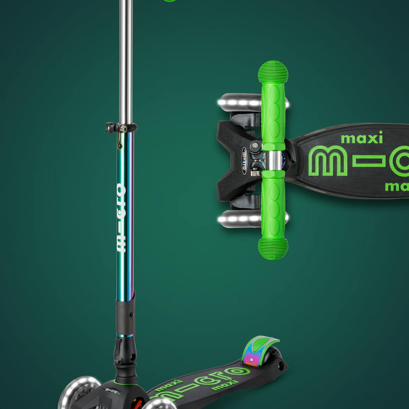 Micro Maxi Foldable LED Neochrome Scooter
