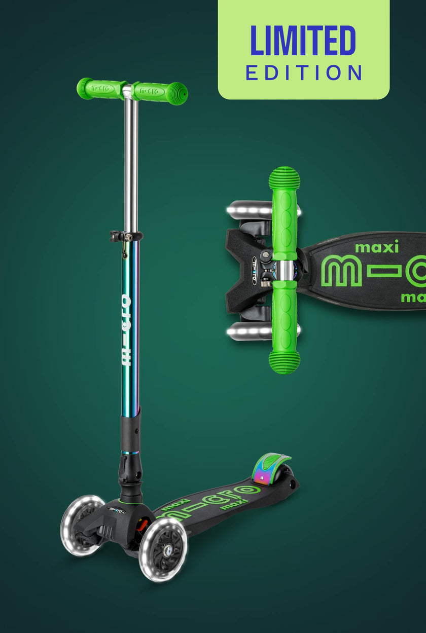 Micro Maxi Foldable LED Neochrome Scooter