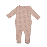 Printed Floral Footie