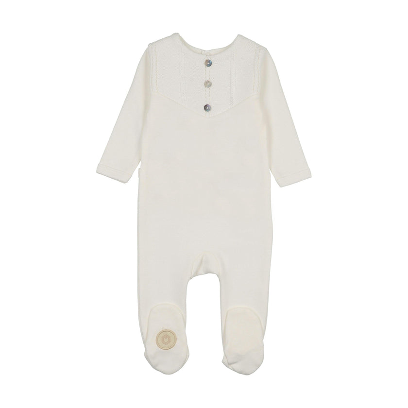 V-Knit Henley Footie