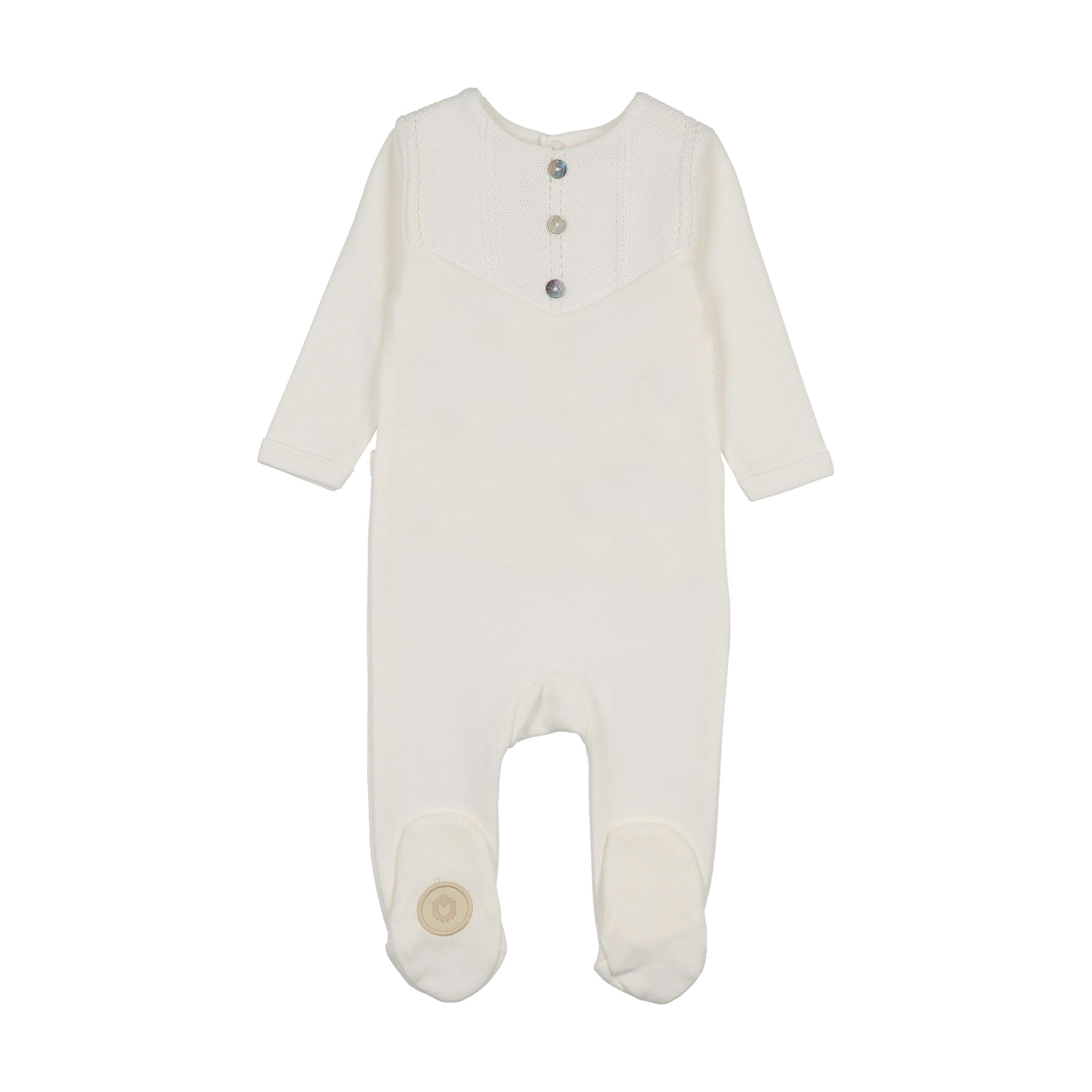 V-Knit Henley Footie