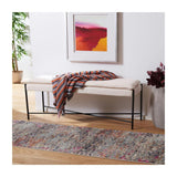 Kara Cushioned X Bench
