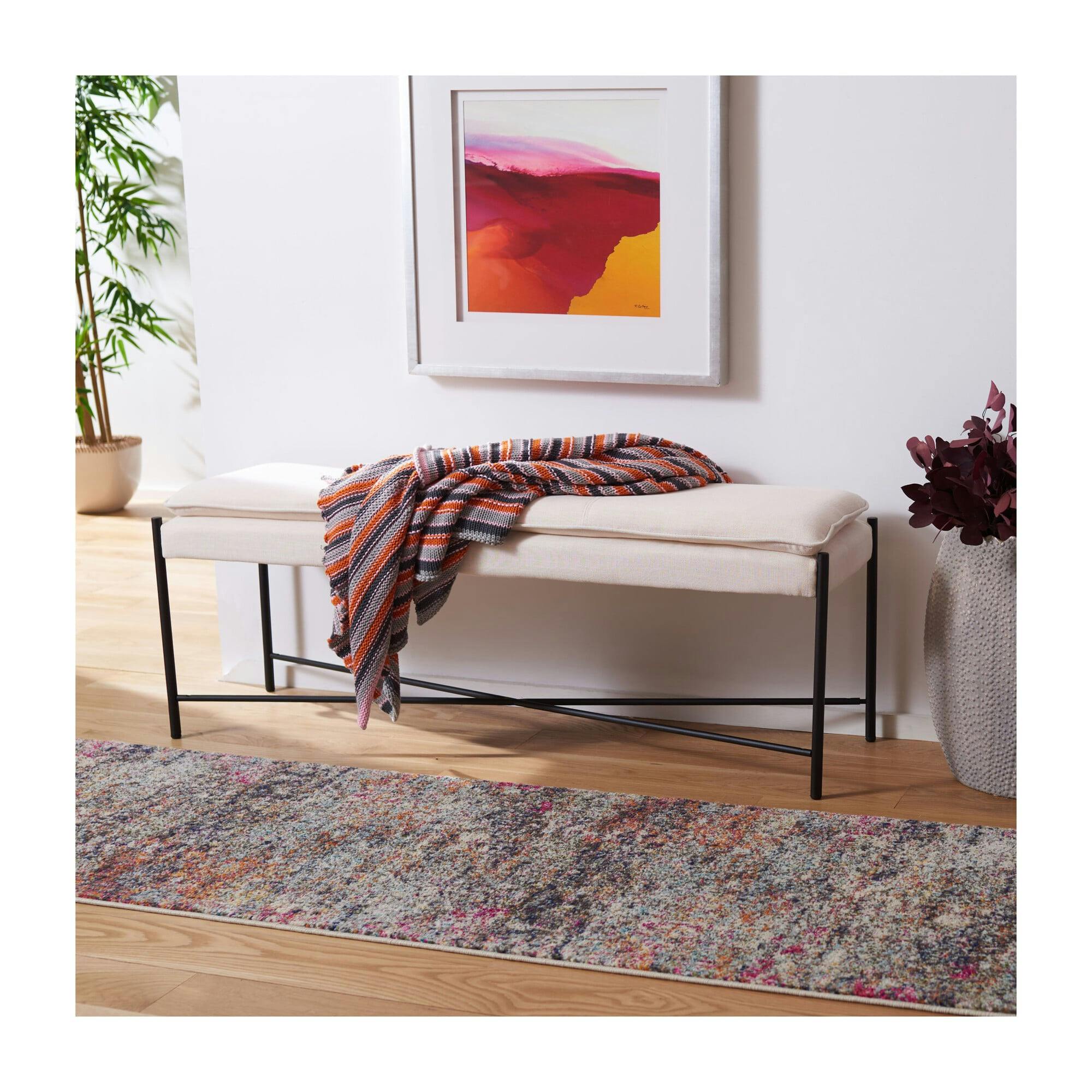 Kara Cushioned X Bench