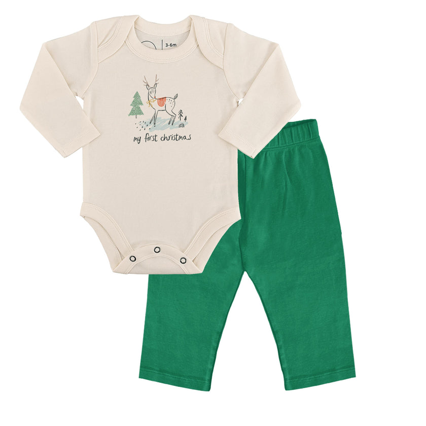 gift set | my first christmas deer 2pc