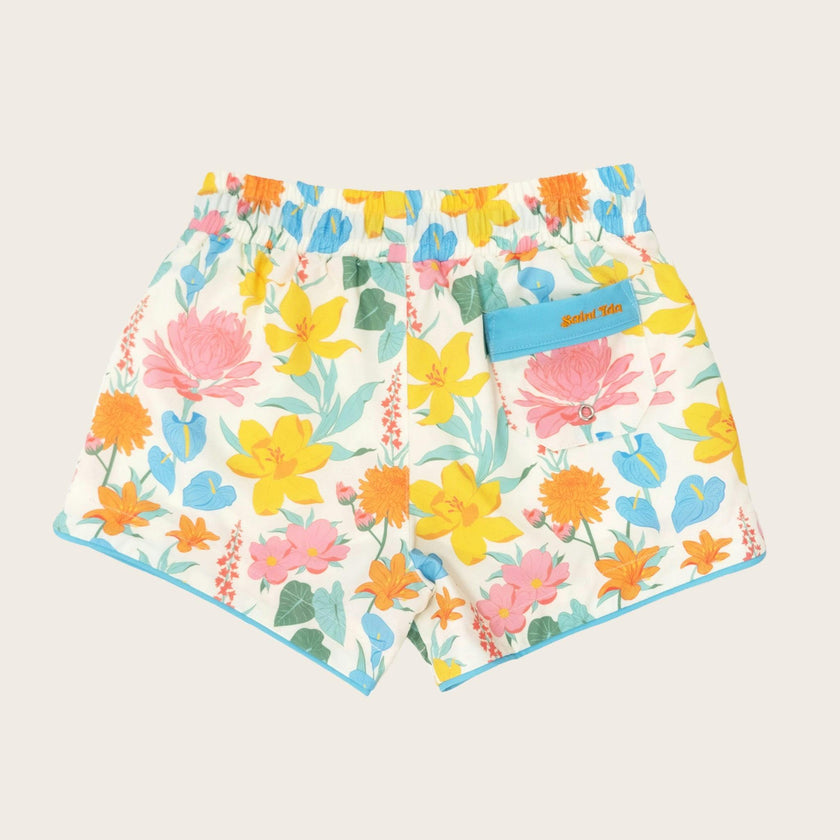 Coney Island Floral Swim Shorts