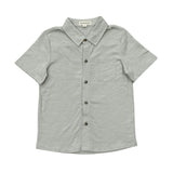 Boy's Collar Button Shirt Desert Sage