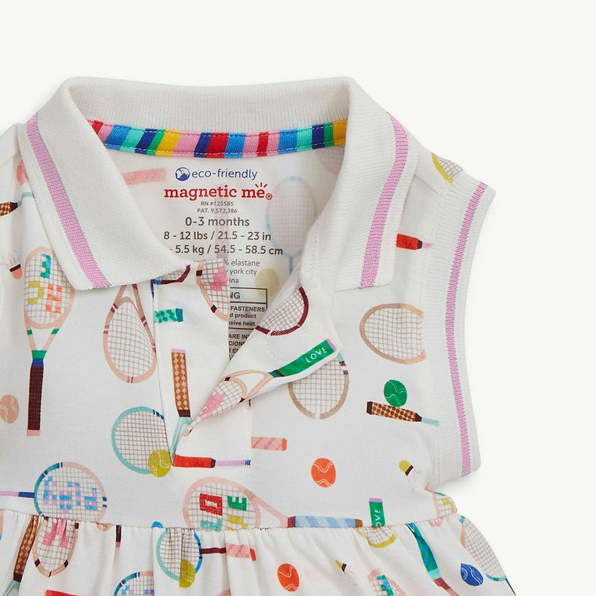 Magnetic Polo Bodysuit Dress