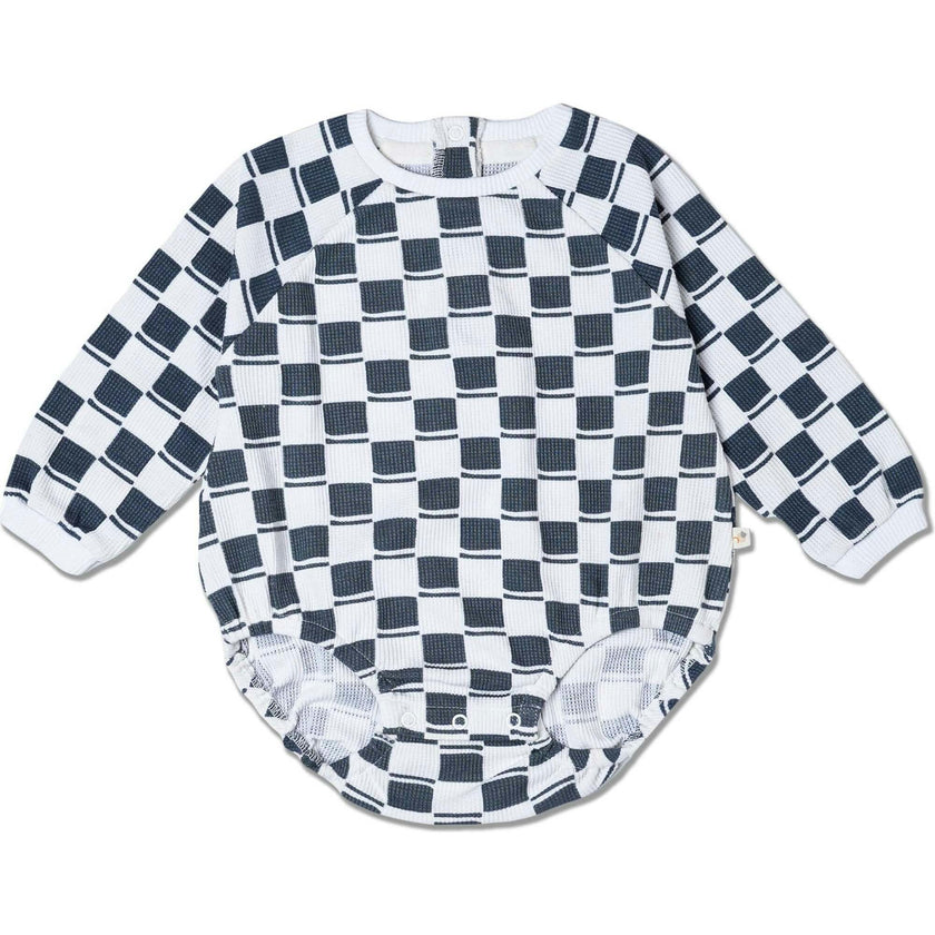 Organic Long Sleeve Bubble Romper
