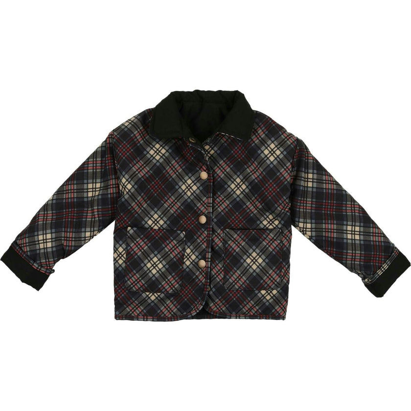 Reversible Plaid Jacket