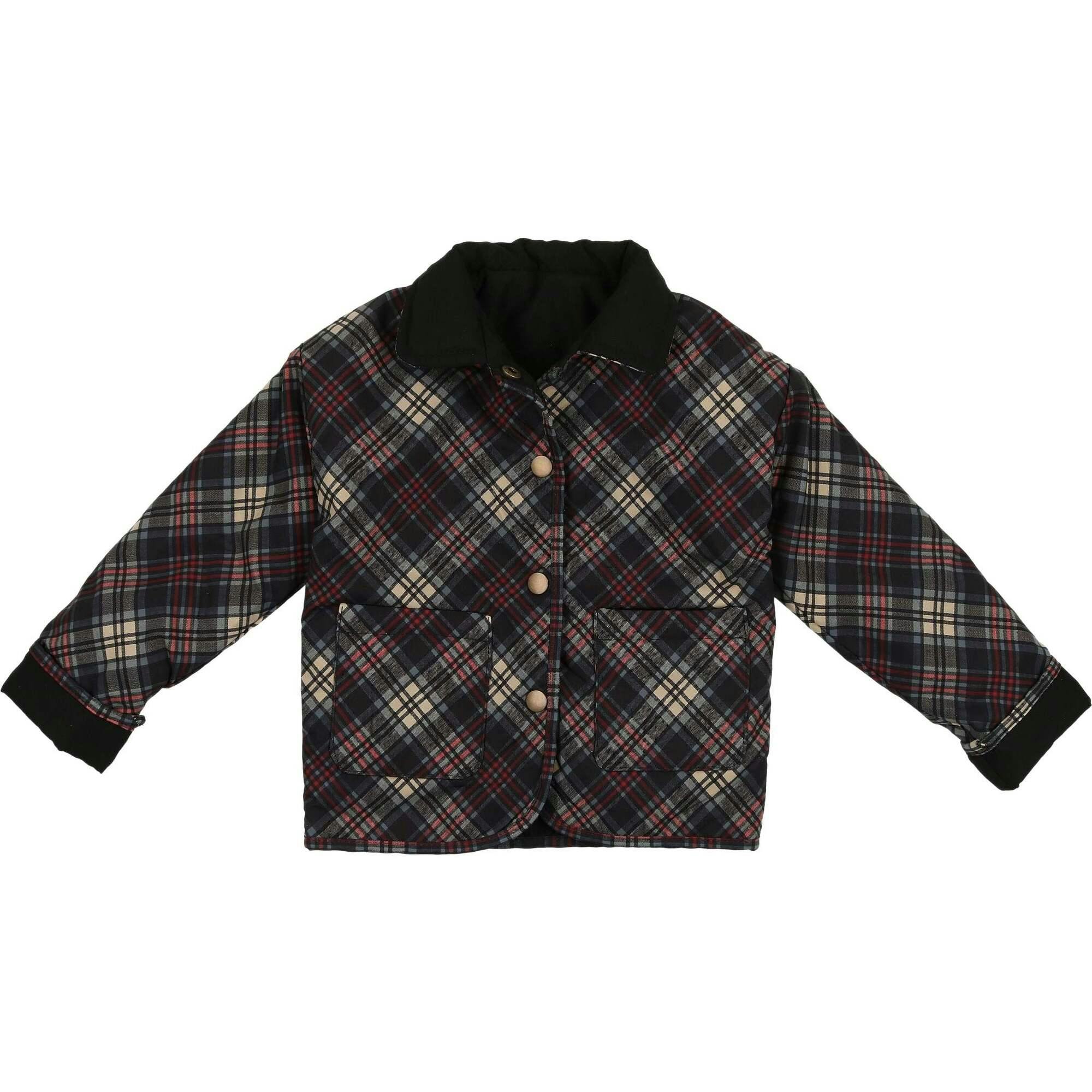 Reversible Plaid Jacket
