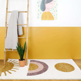 Sunshine Graphic Print Rectangular Rug