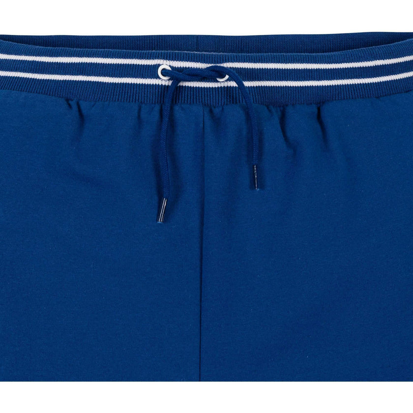 Organic French Terry Pull-On Short, Blue