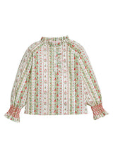 Shannon Top - St Moritz Floral Stripe