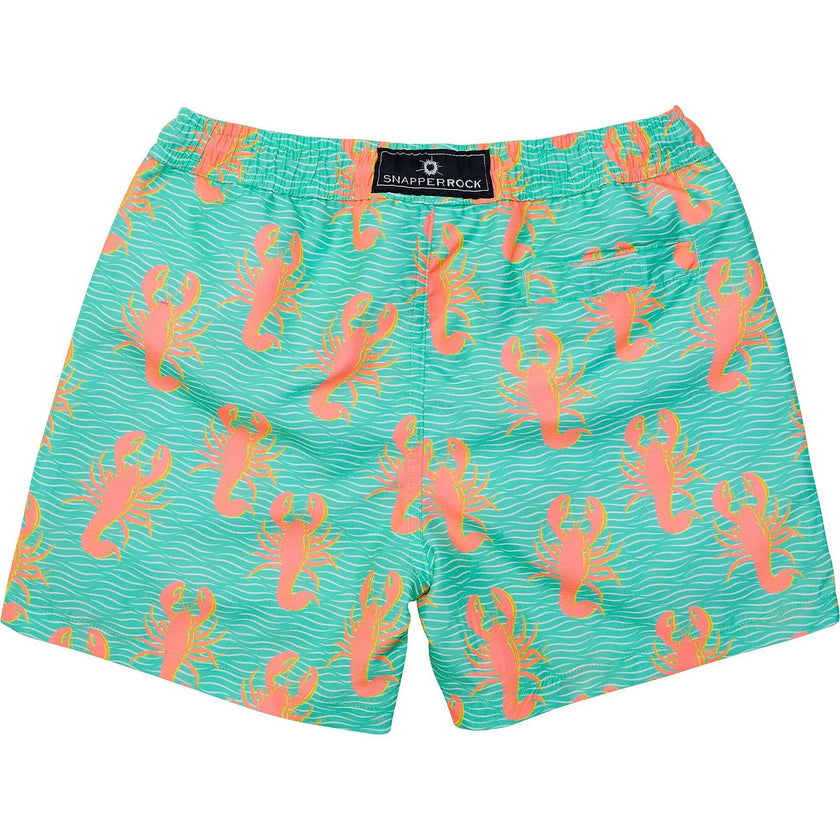 Sustainable Comfort Lined Drawstring Swim Short