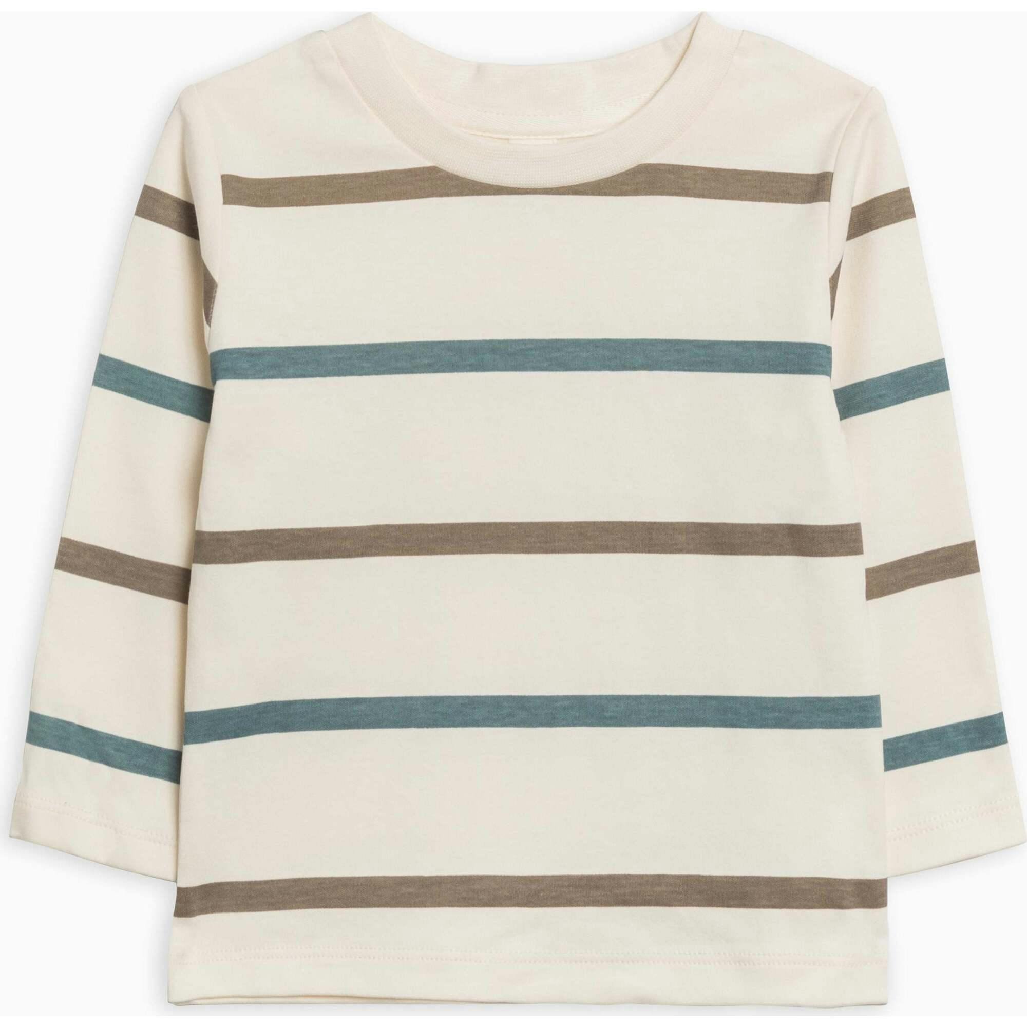 Turk Long Sleeve Crew Summit Stripe / Denim