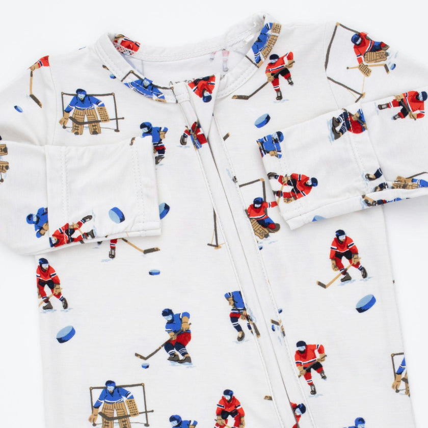 Hockey Players - 2 Way Zipper Footie