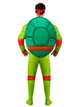 Men's Retro Teenage Mutant Ninja Turtles Raphael Padded Jumpsuit Costume - Deluxe