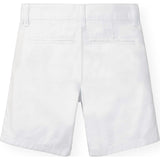 Organic Uniform Stretch Chino Short, White