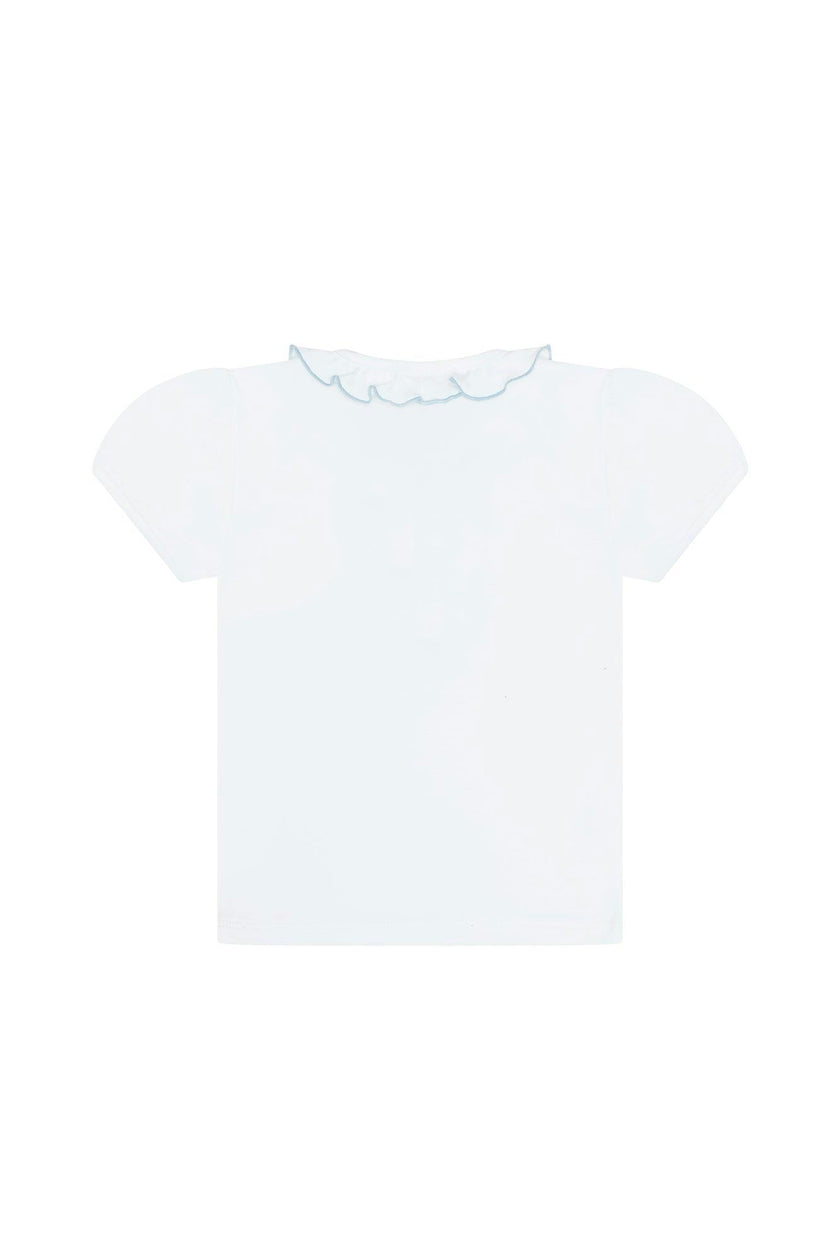 Ruffle Short Sleeve Tee
