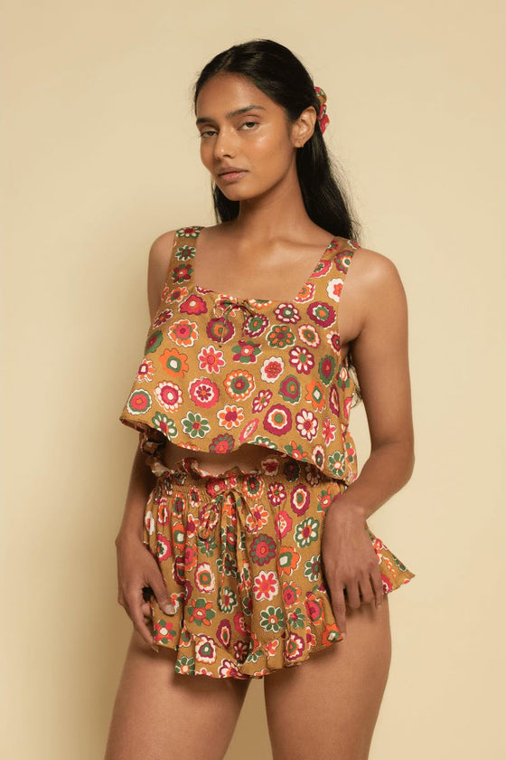 Silk Boho Short