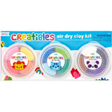 Creatibles Standard Air Dry Clay Kit - Set of 12 Colors
