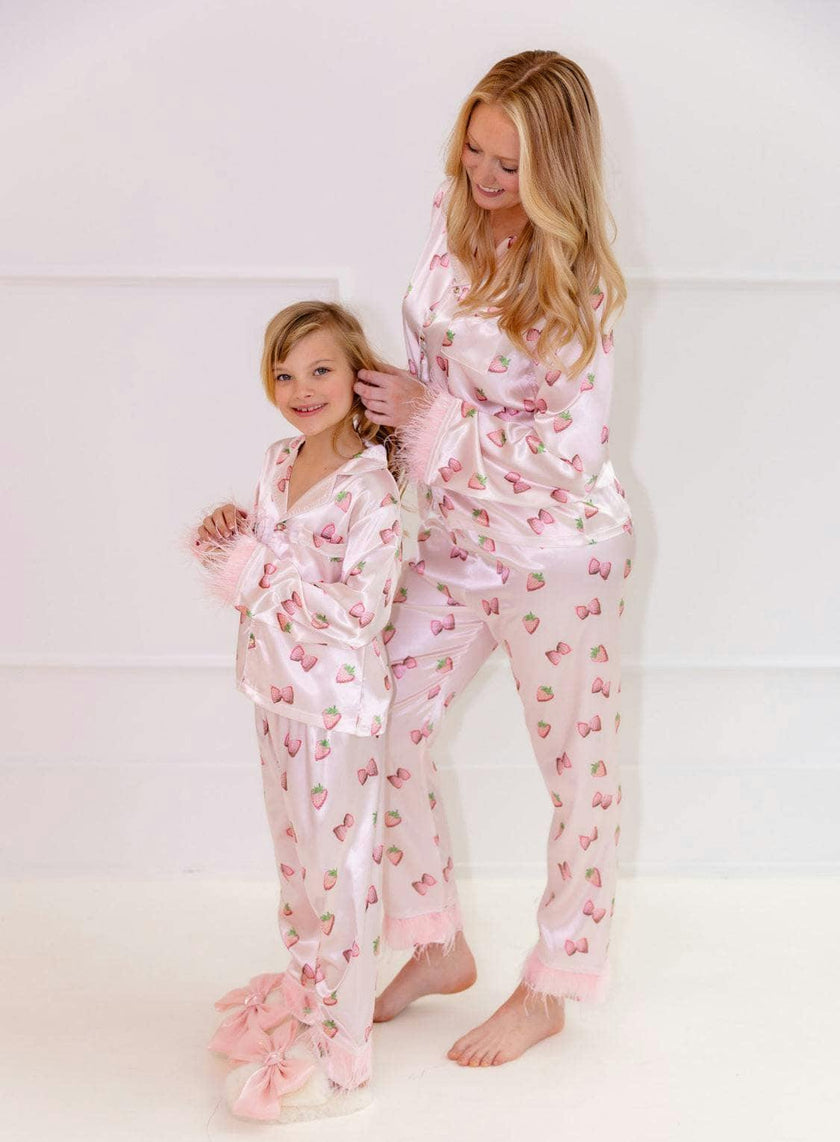 Strawberry Dream Silky Set – Teen/Women